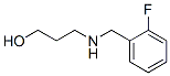 3-(2-氟芐氨基)-1-丙醇結(jié)構(gòu)式_436087-21-7結(jié)構(gòu)式