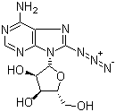 8-Azido adenosineStructure,4372-67-2Structure 8-Azido adenosine Structure,4372-67-2Structure