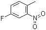 4-Fluoro-2-nitrotoluene Structure,446-10-6Structure