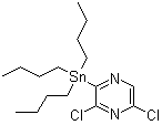 2,6-Dichloro-3-(tributylstannyl)pyrazineStructure,446285-70-7Structure 2,6-Dichloro-3-(tributylstannyl)pyrazine Structure,446285-70-7Structure