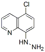 Quinoline, 5-chloro-8-hydrazino- (9ci)Structure,446830-53-1Structure Quinoline, 5-chloro-8-hydrazino- (9ci) Structure,446830-53-1Structure