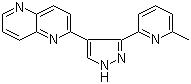 2-(3-(6-Methylpyridin-2-yl)-1H-pyrazol-4-yl)-1,5-naphthyridineStructure,446859-33-2Structure 2-(3-(6-Methylpyridin-2-yl)-1H-pyrazol-4-yl)-1,5-naphthyridine Structure,446859-33-2Structure