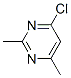 4-Chloro-2,6-dimethylpyrimidine Structure,4472-45-1Structure