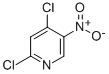 2,4-Dichloro-5-nitropyridine Structure,4487-56-3Structure