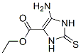 1H-imidazole-4-carboxylicacid,5-amino-2,3-dihydro-2-thioxo-,ethylesterStructure,448958-45-0Structure 1H-imidazole-4-carboxylicacid,5-amino-2,3-dihydro-2-thioxo-,ethylester Structure,448958-45-0Structure