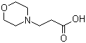 4-Morpholinepropanoic acid Structure,4497-04-5Structure