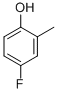 4-Fluoro-2-methylphenol Structure,452-72-2Structure