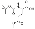 Boc-L-glutamic acid γ-methyl ester Structure,45214-91-3Structure