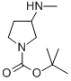 1-Boc-3-MethylaminopyrrolidineStructure,454712-26-6Structure 1-Boc-3-Methylaminopyrrolidine Structure,454712-26-6Structure