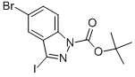 1-Boc-5-bromo-3-iodo-1h-indazoleStructure,459133-68-7Structure 1-Boc-5-bromo-3-iodo-1h-indazole Structure,459133-68-7Structure