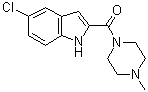 Piperazine, 1-[(5-chloro-1H-indol-2-yl)carbonyl]-4-methyl- Structure,459168-41-3Structure