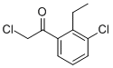 Ethanone, 2-chloro-1-(3-chloro-2-ethylphenyl)-(9ci)Structure,461435-89-2Structure Ethanone, 2-chloro-1-(3-chloro-2-ethylphenyl)-(9ci) Structure,461435-89-2Structure