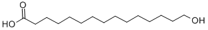 15-Hydroxypentadecanoic acid Structure,4617-33-8Structure