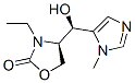 (4r)-(9ci)-3-乙基-4-[(r)-羥基(1-甲基-1H-咪唑-5-基)甲基]-2-噁唑烷酮結構式_462100-57-8結構式