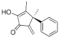 (4r)-(9ci)-2-羥基-3,4-二甲基-5-亞甲基-4-苯基-2-環(huán)戊烯-1-酮結構式_462116-74-1結構式
