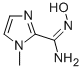 1H-imidazole-2-carboximidamide,n-hydroxy-1-methyl-Structure,468067-81-4Structure 1H-imidazole-2-carboximidamide,n-hydroxy-1-methyl- Structure,468067-81-4Structure