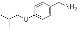 (4-異丁氧基苯基)甲胺結(jié)構(gòu)式_4734-09-2結(jié)構(gòu)式