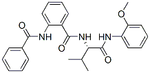 (9ci)-2-(苯甲?；被?-n-[(1s)-1-[[(2-甲氧基苯基)氨基]羰基]-2-甲基丙基]-苯甲酰胺結構式_473801-79-5結構式