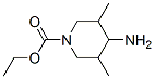 (9ci)-4-氨基-3,5-二甲基-1-哌啶羧酸乙酯結構式_473838-86-7結構式