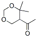 Ethanone, 1-(4,4-dimethyl-1,3-dioxan-5-yl)-(9ci)Structure,474897-56-8Structure Ethanone, 1-(4,4-dimethyl-1,3-dioxan-5-yl)-(9ci) Structure,474897-56-8Structure