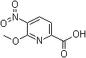 6-Methoxy-5-nitro-2-pyridinecarboxylic acid Structure,475272-62-9Structure