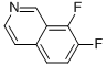 (9ci)-7,8-二氟-異喹啉結構式_475994-57-1結構式