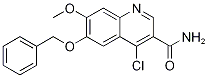 6-(Benzyloxy)-4-chloro-7-methoxyquinoline-3-carboxamideStructure,476193-59-6Structure 6-(Benzyloxy)-4-chloro-7-methoxyquinoline-3-carboxamide Structure,476193-59-6Structure