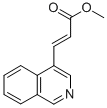 3-異喹啉-4-丙烯酸甲酯結構式_477250-22-9結構式