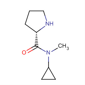(2s)-(9ci)-n-環(huán)丙基-n-甲基-2-吡咯烷羧酰胺結構式_477576-69-5結構式