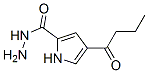 1H-pyrrole-2-carboxylicacid,4-(1-oxobutyl)-,hydrazide(9ci) Structure,477848-80-9Structure