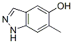 6-Methy-1H-indazol-5-ol Structure,478832-60-9Structure