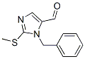 1-Benzyl-2-(methylsulfanyl)-1H-imidazole-5-carbaldehydeStructure,479400-30-1Structure 1-Benzyl-2-(methylsulfanyl)-1H-imidazole-5-carbaldehyde Structure,479400-30-1Structure