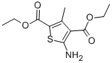 Diethyl 2-amino-4-methylthiophene-3,5-dicarboxylate Structure,4815-30-9Structure