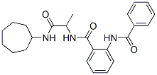 (9ci)-2-(苯甲?；被?-n-[2-(環(huán)庚基氨基)-1-甲基-2-氧代乙基]-苯甲酰胺結(jié)構(gòu)式_485753-19-3結(jié)構(gòu)式