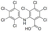 (7ci,8ci)-3,4,5,6-四氯-n-(2,3,4,5-四氯苯基)-鄰氨基苯甲酸結(jié)構(gòu)式_4901-56-8結(jié)構(gòu)式
