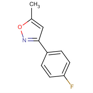 3-(4-Fluorophenyl)-5-methylisoxazoleStructure,491875-99-1Structure 3-(4-Fluorophenyl)-5-methylisoxazole Structure,491875-99-1Structure