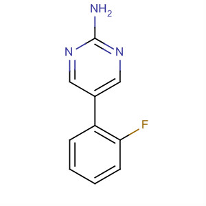 5-(2-氟苯基)-2-嘧啶胺結(jié)構(gòu)式_494802-22-1結(jié)構(gòu)式