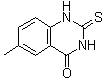 6-Methyl-2-thioxo-2,3-dihydroquinazolin-4(1h)-one Structure,49681-94-9Structure