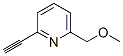 (9CI)-2-乙炔-6-(甲氧基甲基)-吡啶結(jié)構(gòu)式_496840-21-2結(jié)構(gòu)式