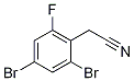 2,4-Dibromo-6-fluorophenylacetonitrileStructure,497181-24-5Structure 2,4-Dibromo-6-fluorophenylacetonitrile Structure,497181-24-5Structure