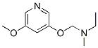 (9ci)-n-[[(5-甲氧基-3-吡啶)氧基]甲基]-n-甲基-乙胺結(jié)構(gòu)式_499207-47-5結(jié)構(gòu)式