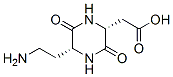 (2r,5r)-(9ci)-5-(2-氨基乙基)-3,6-二氧代-2-哌嗪乙酸結(jié)構(gòu)式_499775-02-9結(jié)構(gòu)式