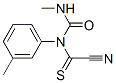 (7CI,8CI)-1-(氰基硫代甲酰基)-3-甲基-1-間甲苯脲結構式_4999-66-0結構式