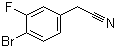2-(4-Bromo-3-fluorophenyl)acetonitrile Structure,499983-13-0Structure