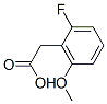 2-氟-6-甲氧基苯乙酸結構式_500912-19-6結構式