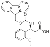Fmoc-(s)-3-amino-3-(2-methoxyphenyl)-propionic acidStructure,501015-28-7Structure Fmoc-(s)-3-amino-3-(2-methoxyphenyl)-propionic acid Structure,501015-28-7Structure