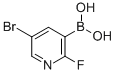 5-Bromo-2-fluoro-3-pyridylboronic acid Structure,501435-91-2Structure