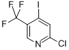 2-Chloro-4-iodo-5-(trifluoromethyl)pyridine Structure,505084-55-9Structure