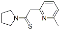 (9CI)-1-[2-(6-甲基-2-吡啶)-1-硫氧代乙基]-吡咯烷結(jié)構(gòu)式_50564-84-6結(jié)構(gòu)式