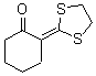 2-(1,3-Dithiolan-2-ylidene)cyclohexanoneStructure,50590-74-4Structure 2-(1,3-Dithiolan-2-ylidene)cyclohexanone Structure,50590-74-4Structure